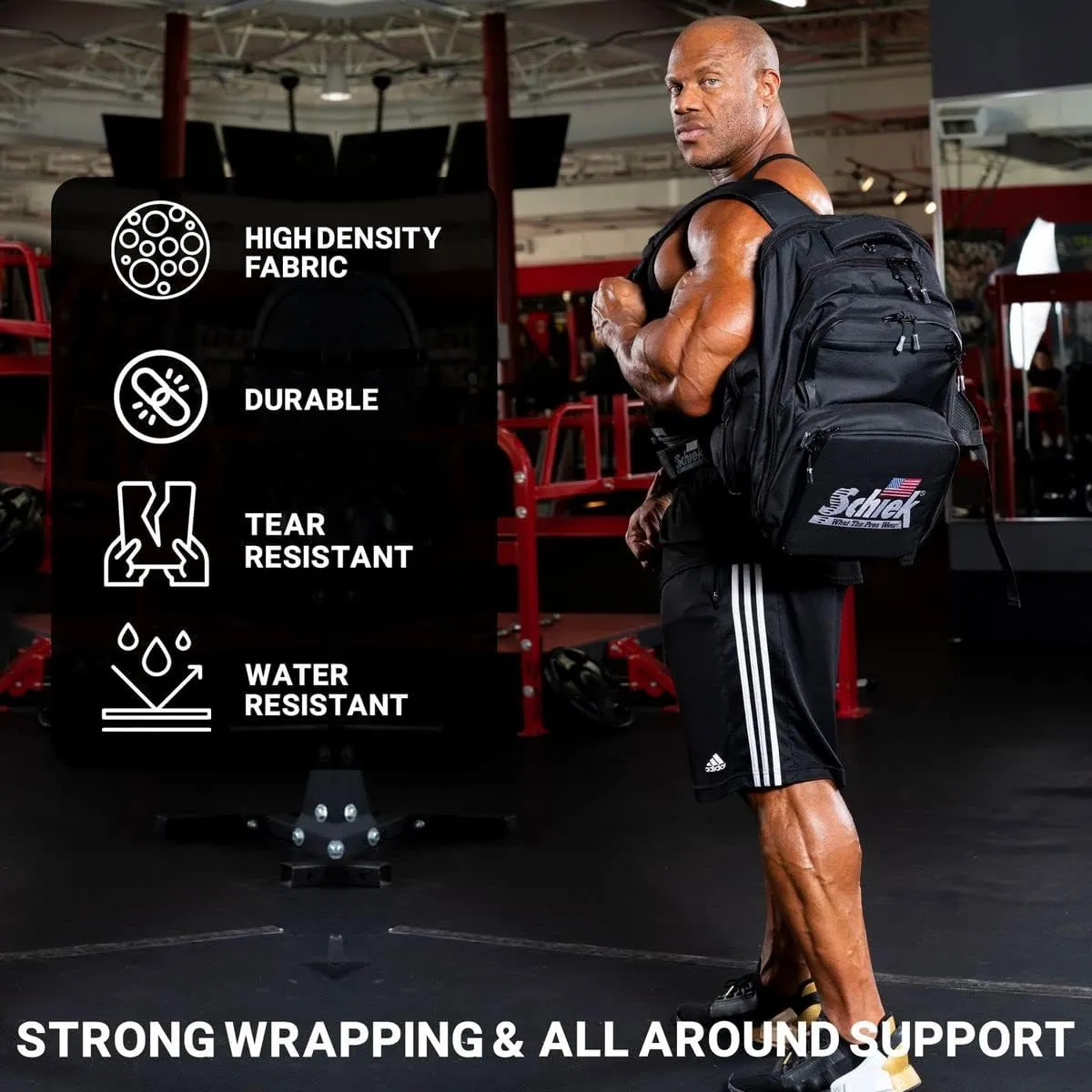 Schiek Meal Pack Gym Backpack