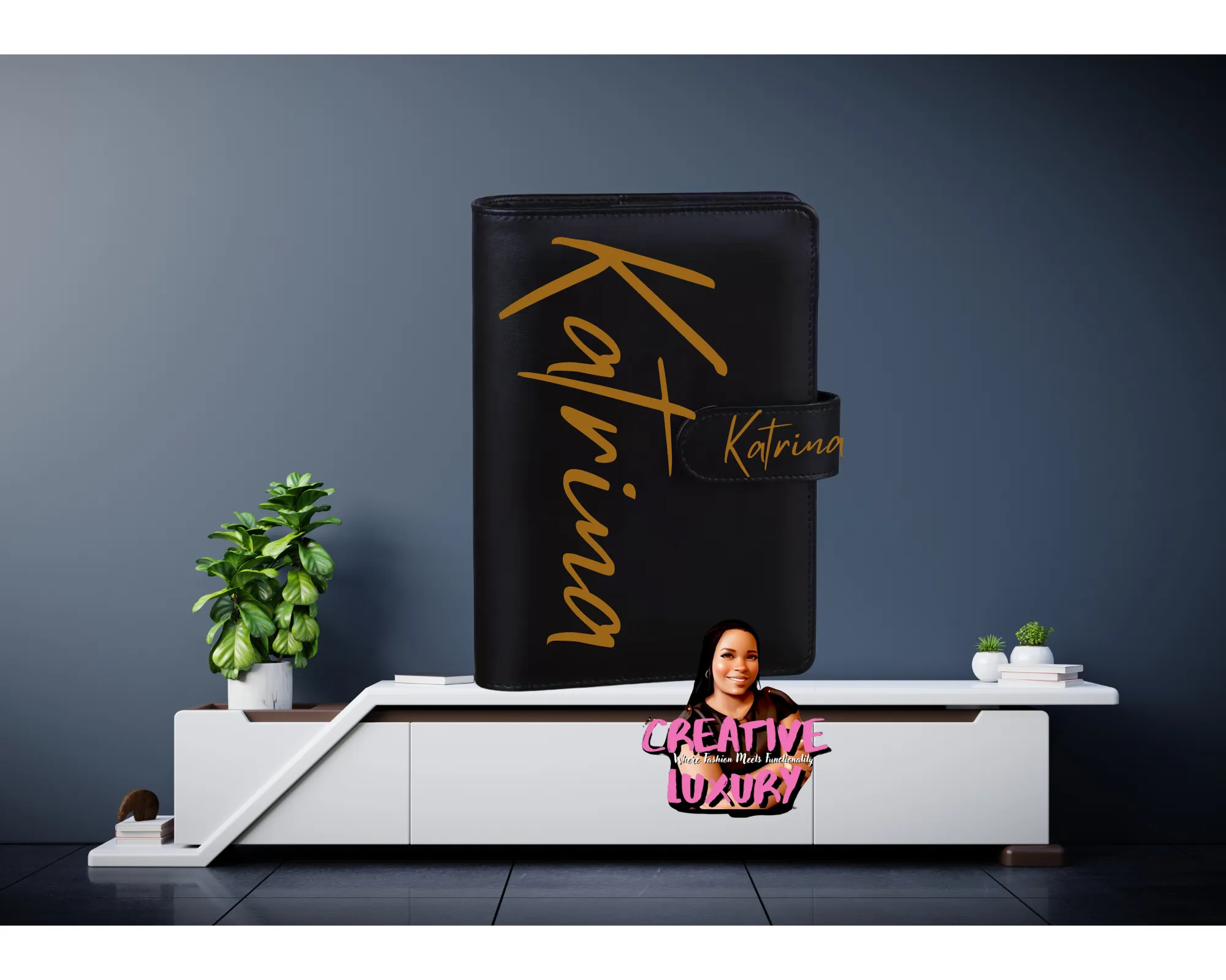Script- MEGA Font Sized Personalized A6 Budget Binder