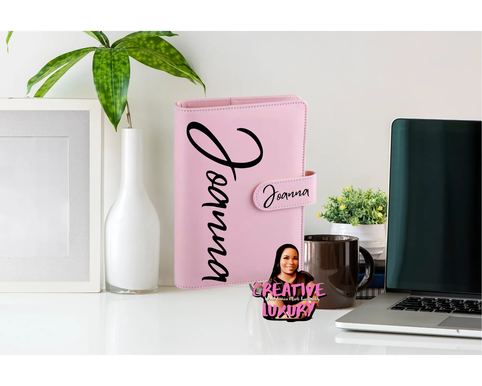 Script- MEGA Font Sized Personalized A6 Budget Binder