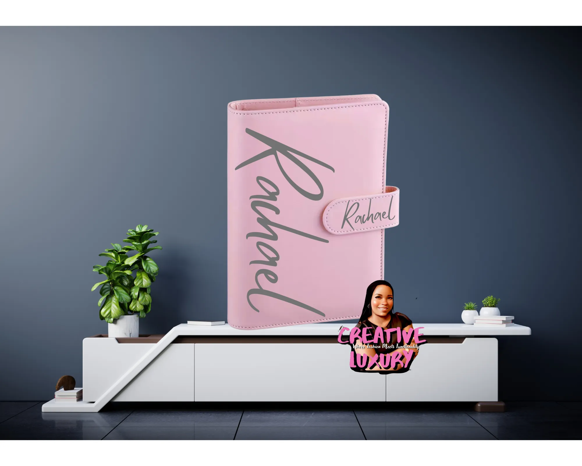 Script- MEGA Font Sized Personalized A6 Budget Binder