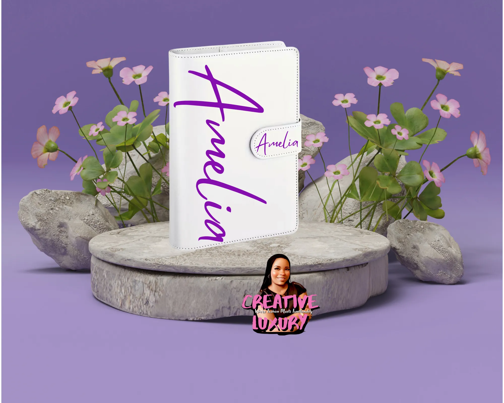 Script- MEGA Font Sized Personalized A6 Budget Binder
