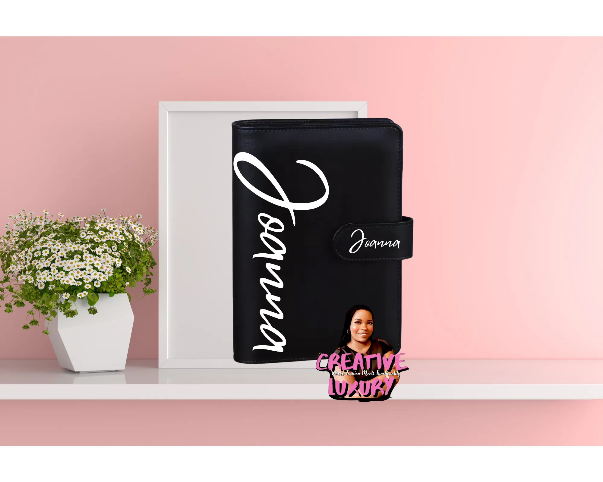 Script- MEGA Font Sized Personalized A6 Budget Binder