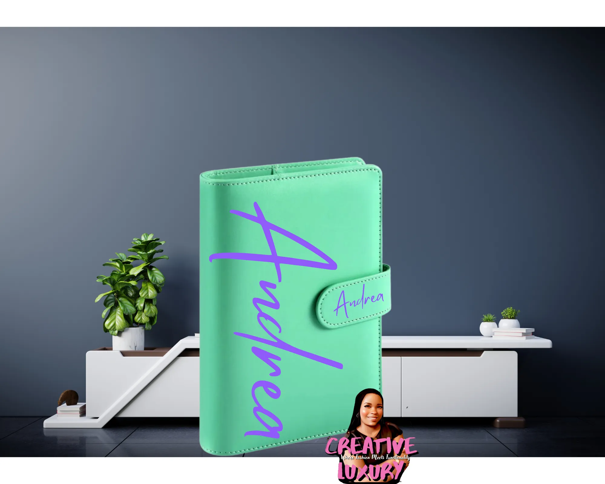 Script- MEGA Font Sized Personalized A6 Budget Binder