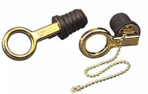 SEADOG 520070-1 BRASS SNAP HANDLE DRAIN PLUG