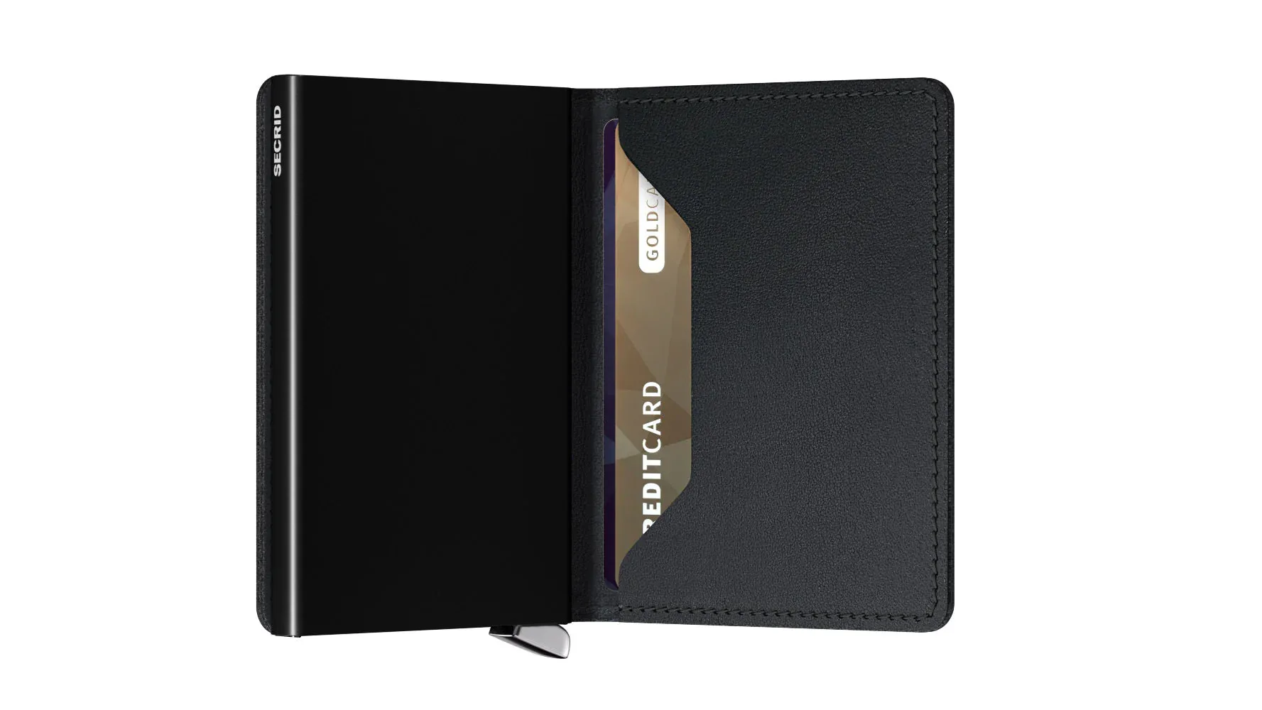 Secrid Premium Slimwallet Emboss Lines Black