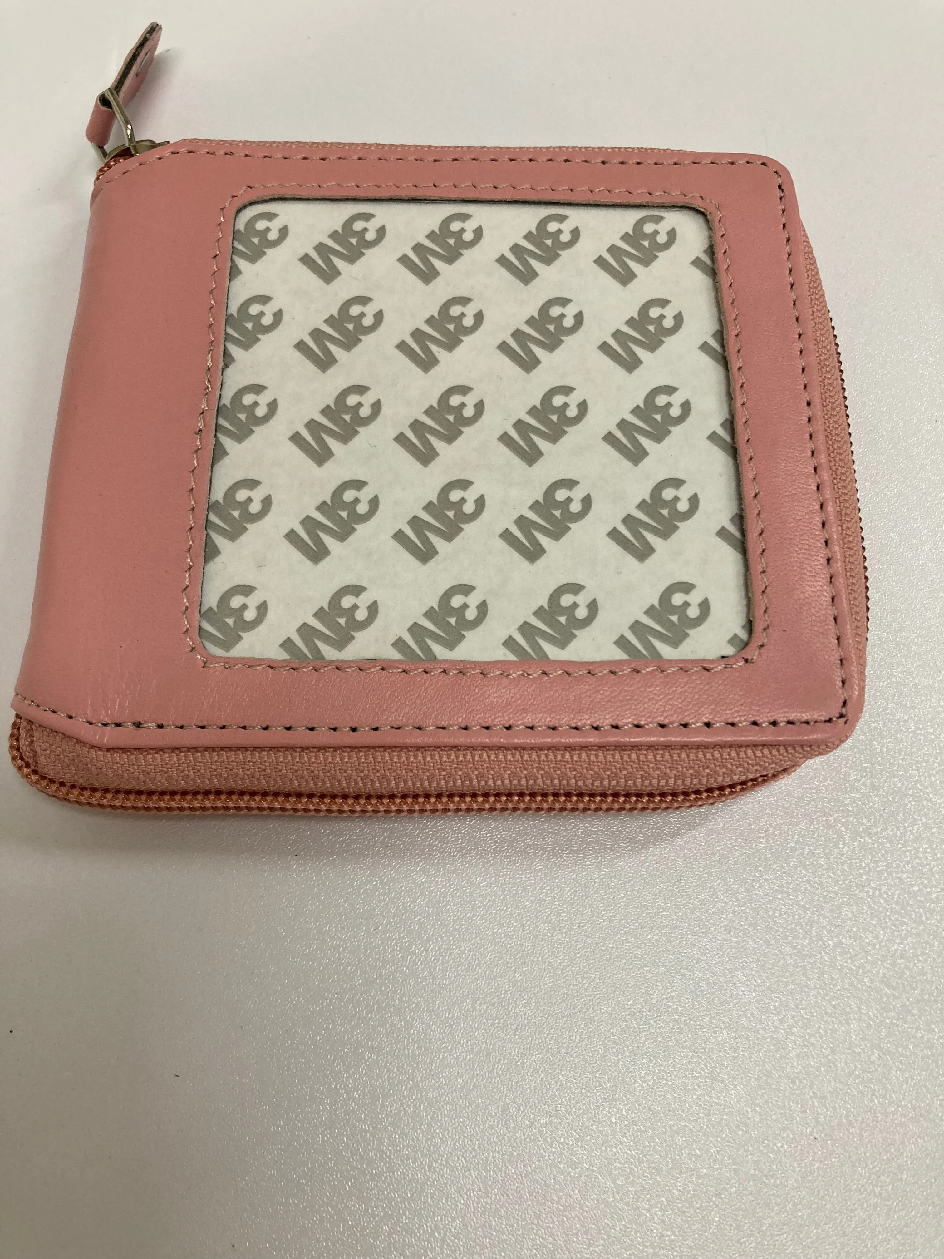 Self Finishing Zipper Wallet 3 x 3 Planet Earth