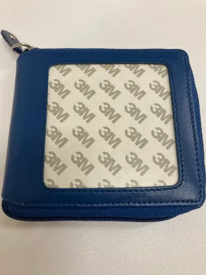 Self Finishing Zipper Wallet 3 x 3 Planet Earth