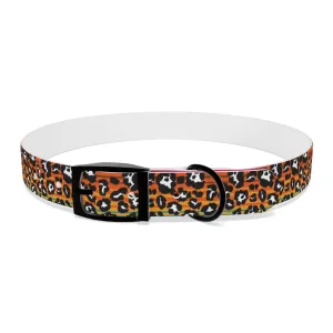 Shadow Leopard Serape Dog Collar