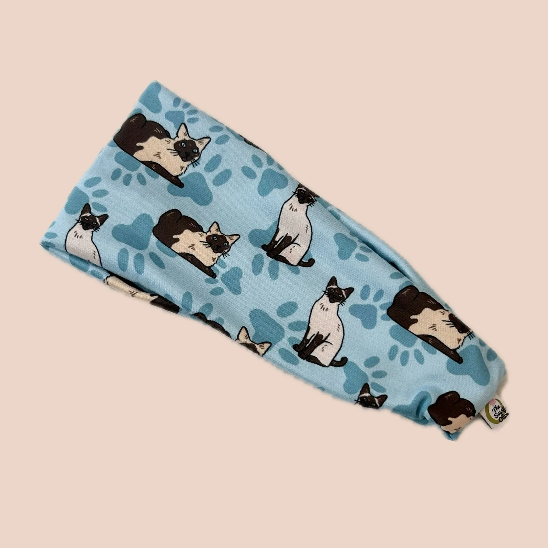 Siamese Cat Stretch Headband