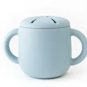 Silicone Snack Cup with Lid