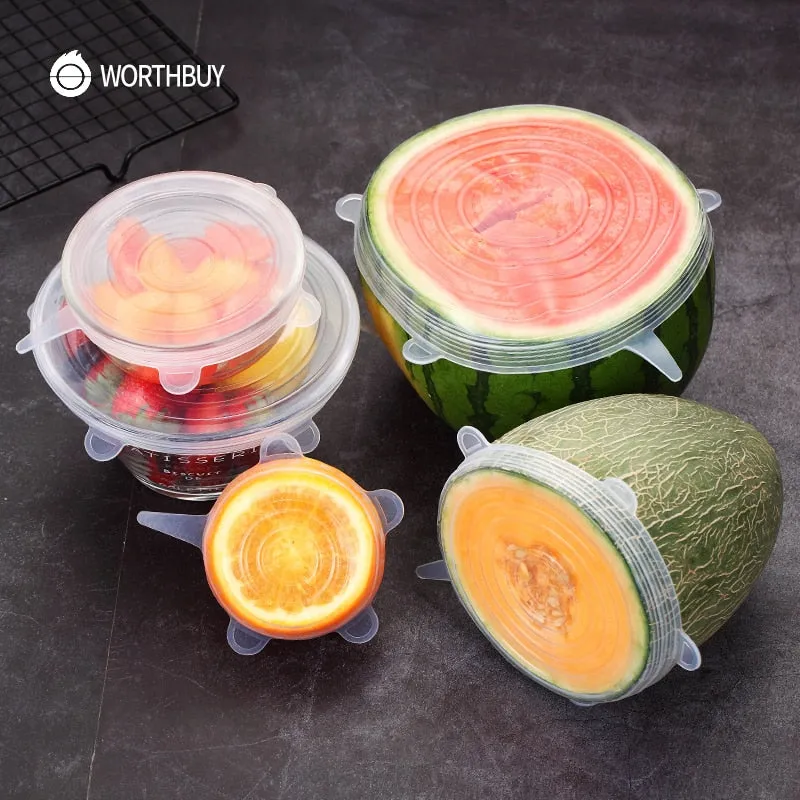 Silicone Stretch Lids