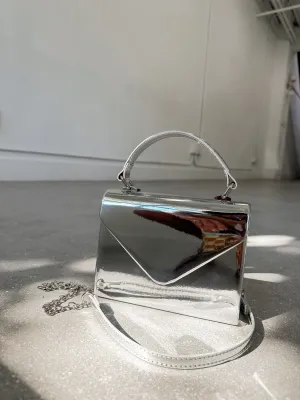 Silver Mirror Purse