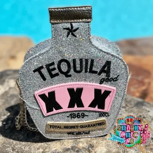 Silver Tequila Crossbody