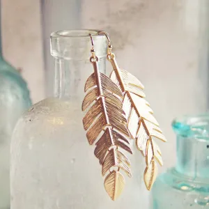 Sky Feather Earrings