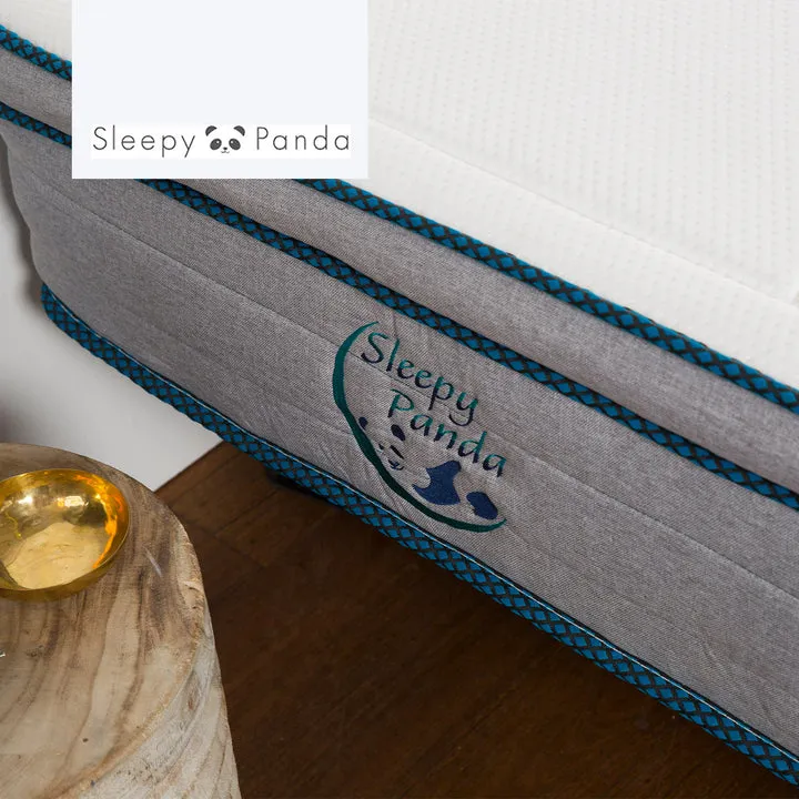 Sleepy Panda Mattress 5 Zone Pocket Spring EuroTop Medium Firm 30cm Thickness
