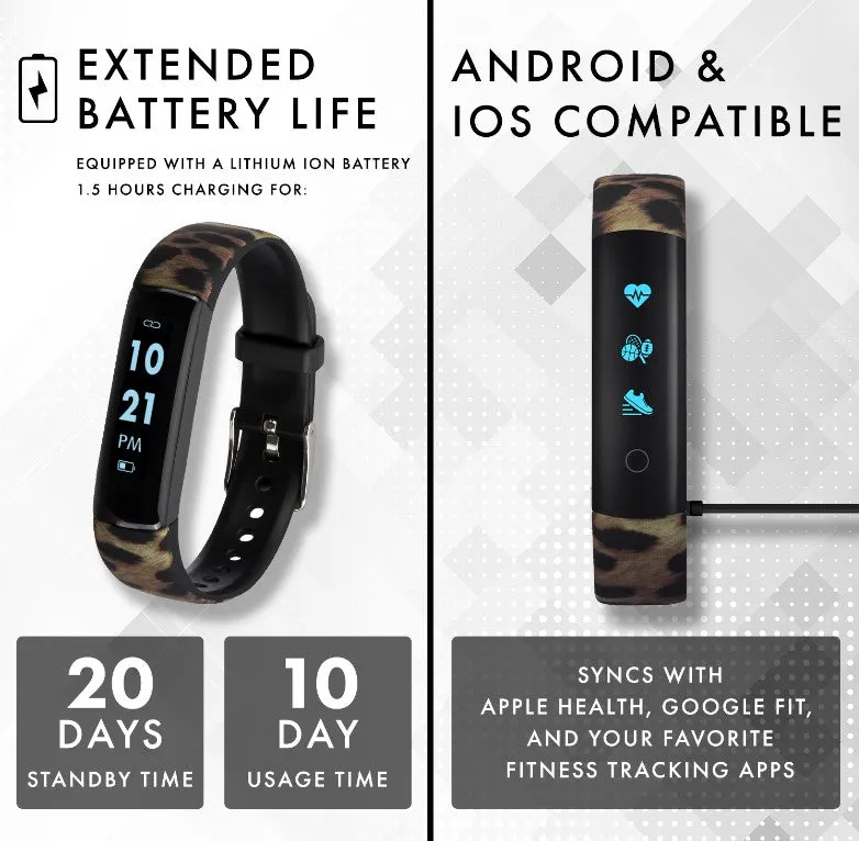 Slim Smart Watch | Sleep Tracker | Multi-Sports Mode | Waterproof