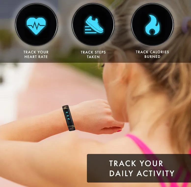 Slim Smart Watch | Sleep Tracker | Multi-Sports Mode | Waterproof