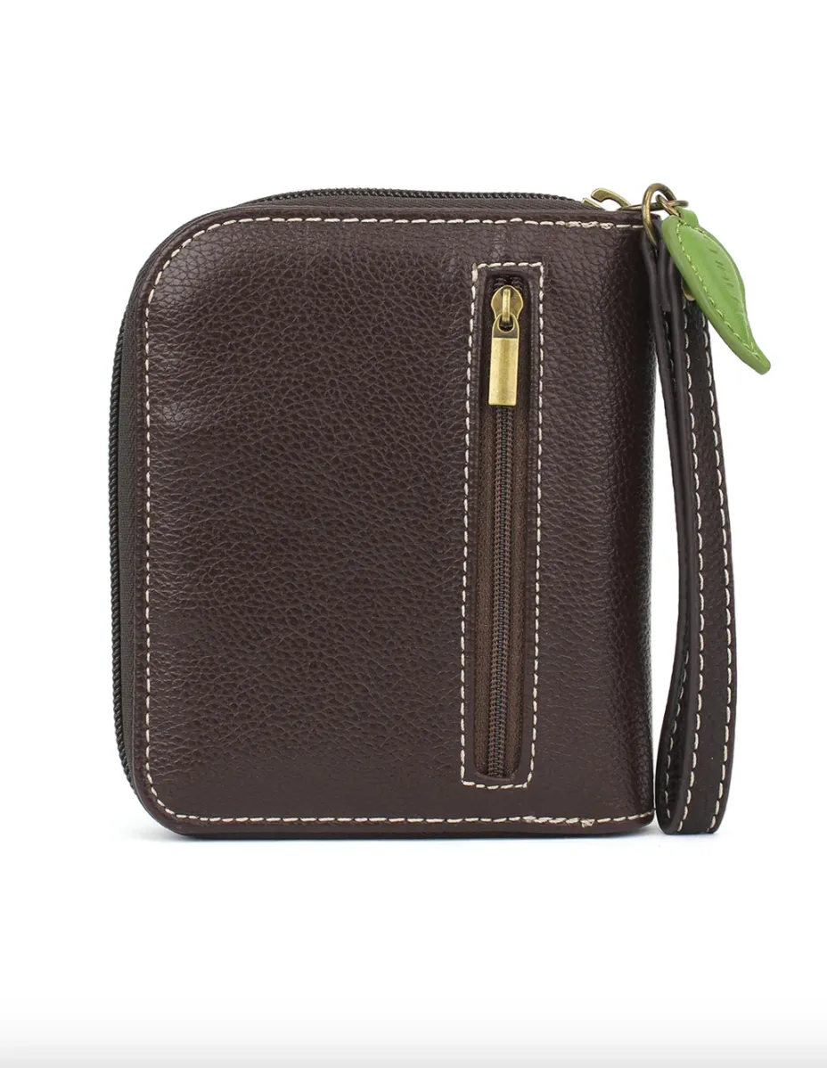 Sloth Family Wallet - Chala Zip Around Wallet