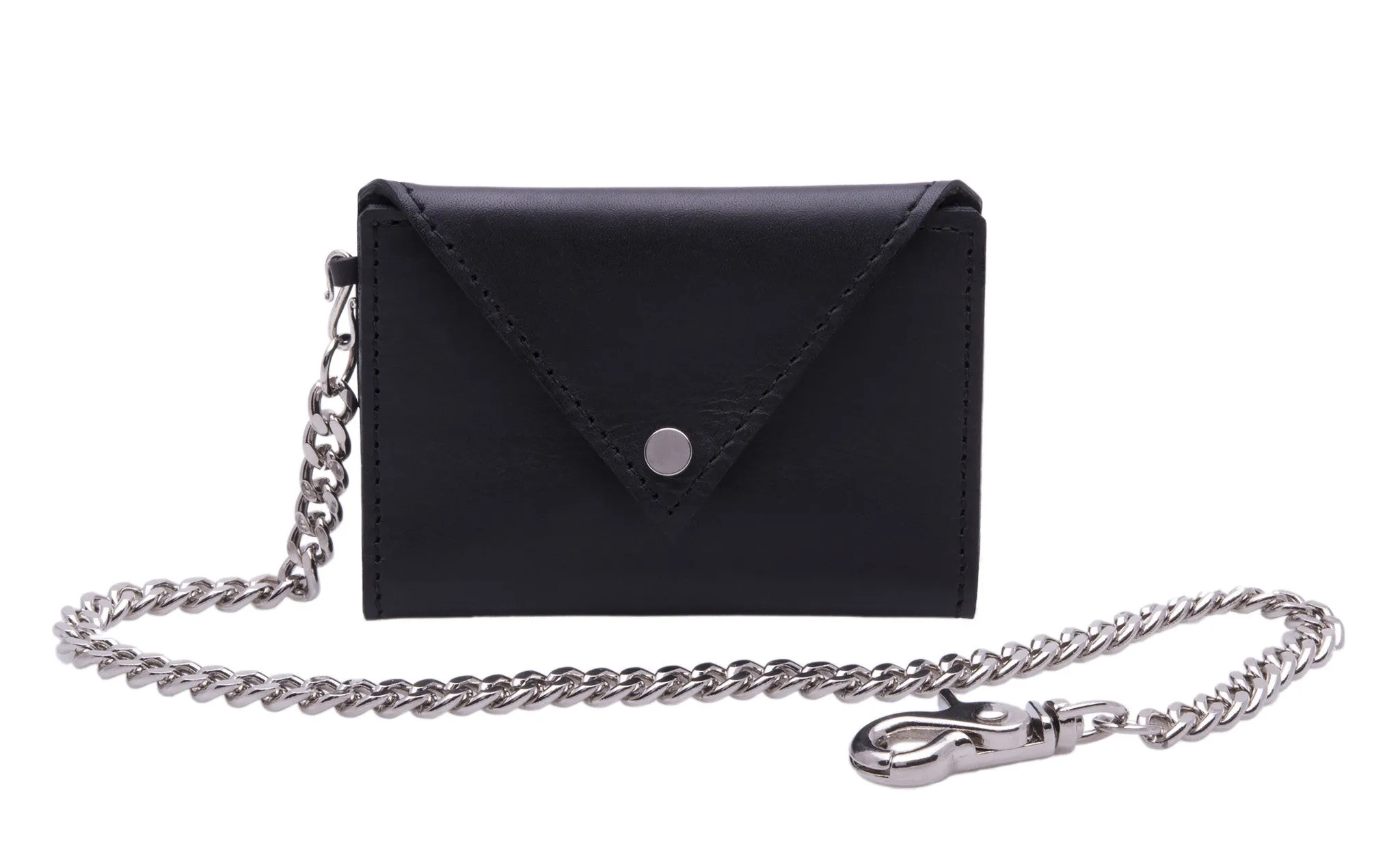 Small Envelope Wallet on Safety Keychain