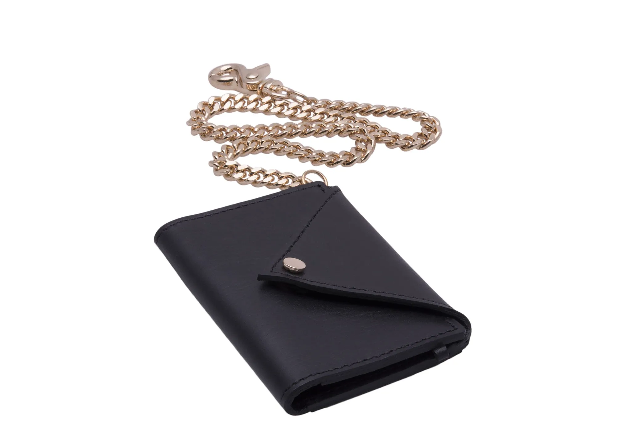 Small Envelope Wallet on Safety Keychain