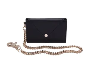 Small Envelope Wallet on Safety Keychain