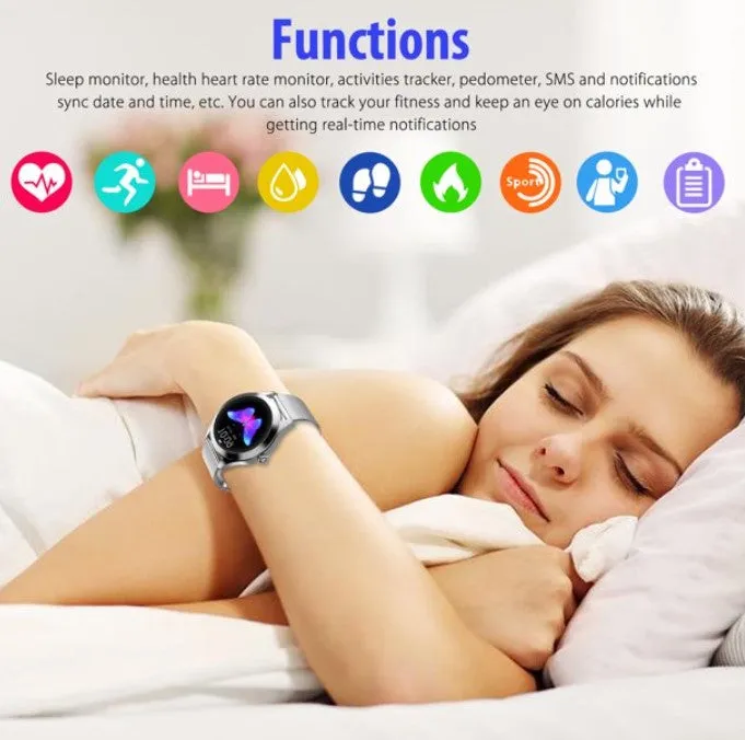 Smart Watch | Fitness Tracker Watch | Female Accessory | Waterproof