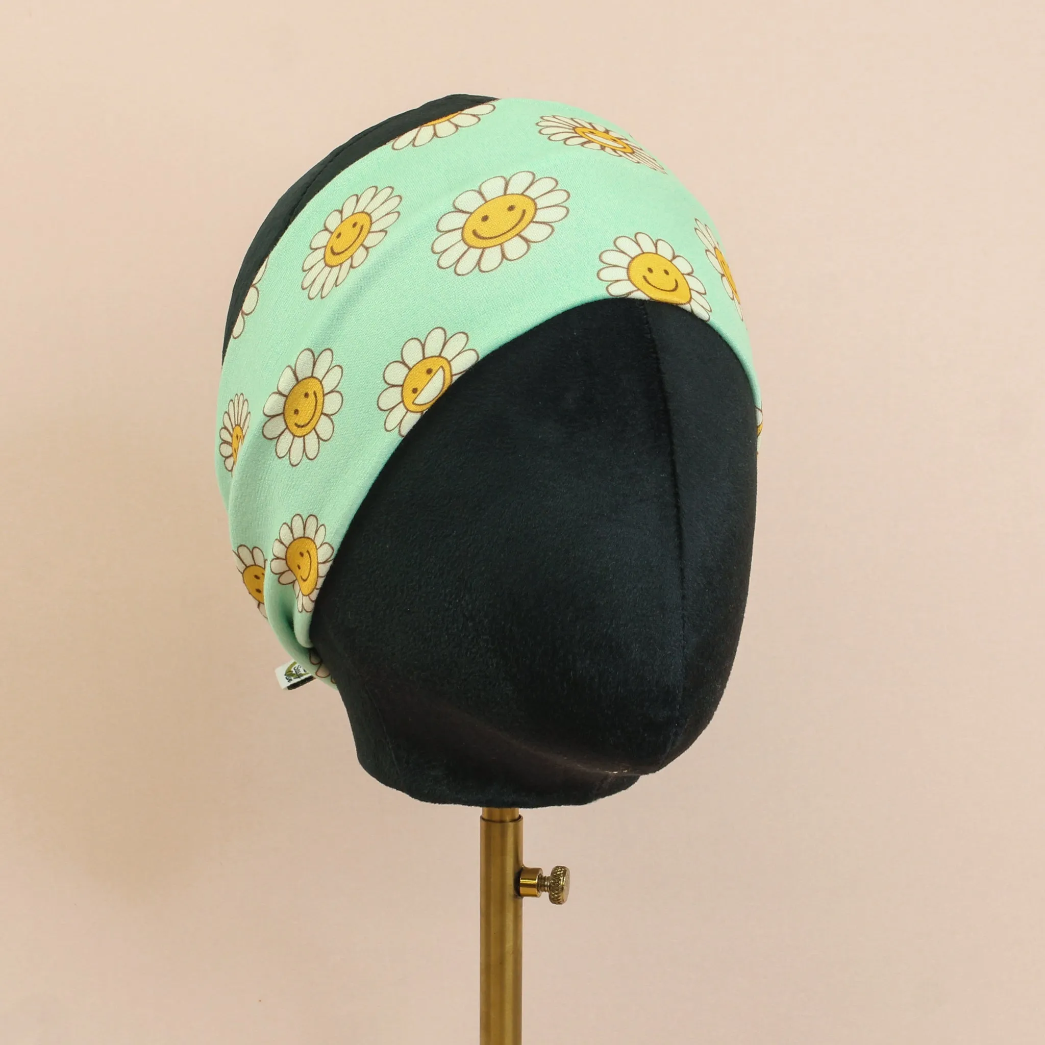 Smiley Daisies Stretch Headband