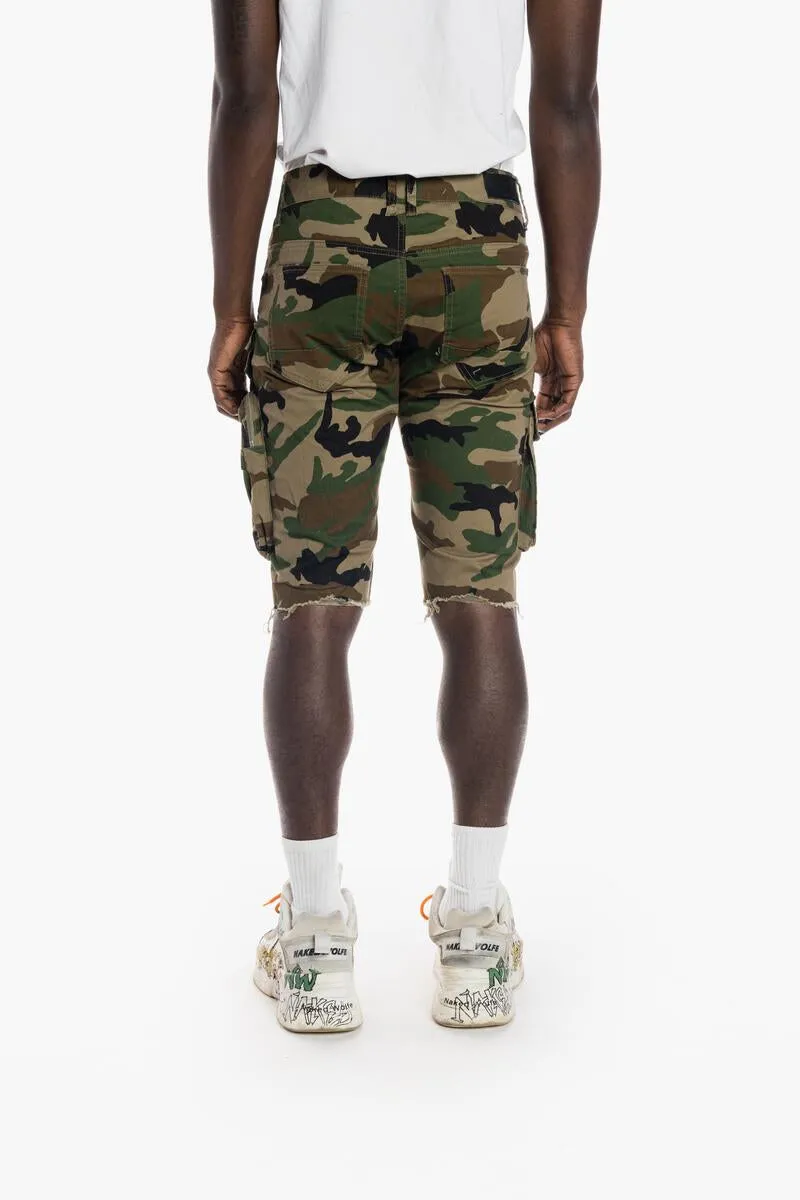 Smoke Rise Twill Camo Shorts