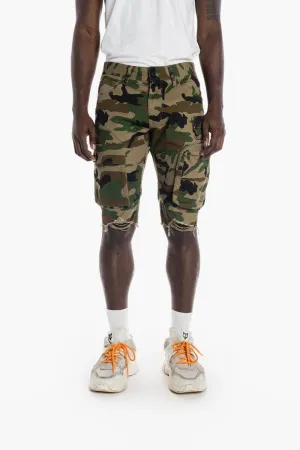 Smoke Rise Twill Camo Shorts