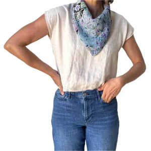Snap Bandana - Linen Backing
