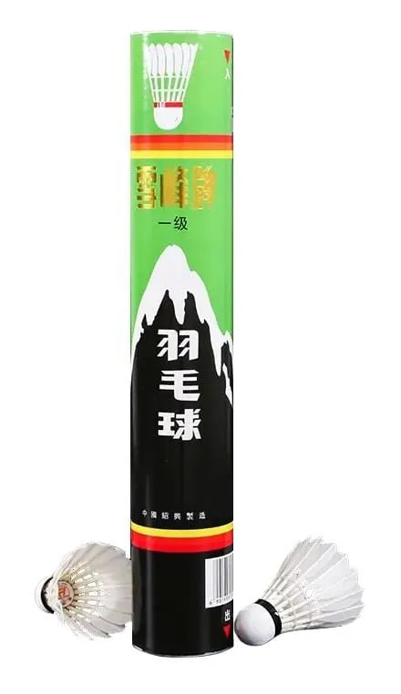 Snowpeak C1130 Feather Shuttles / Shuttlecocks - White