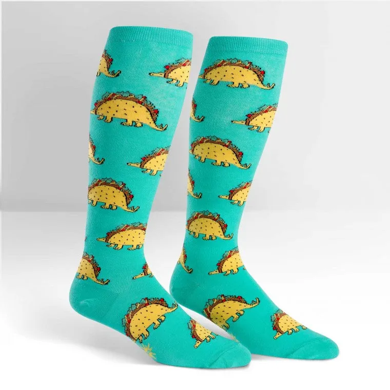 Sock It To Me STRETCH-IT Tacosaurus Knee Sock