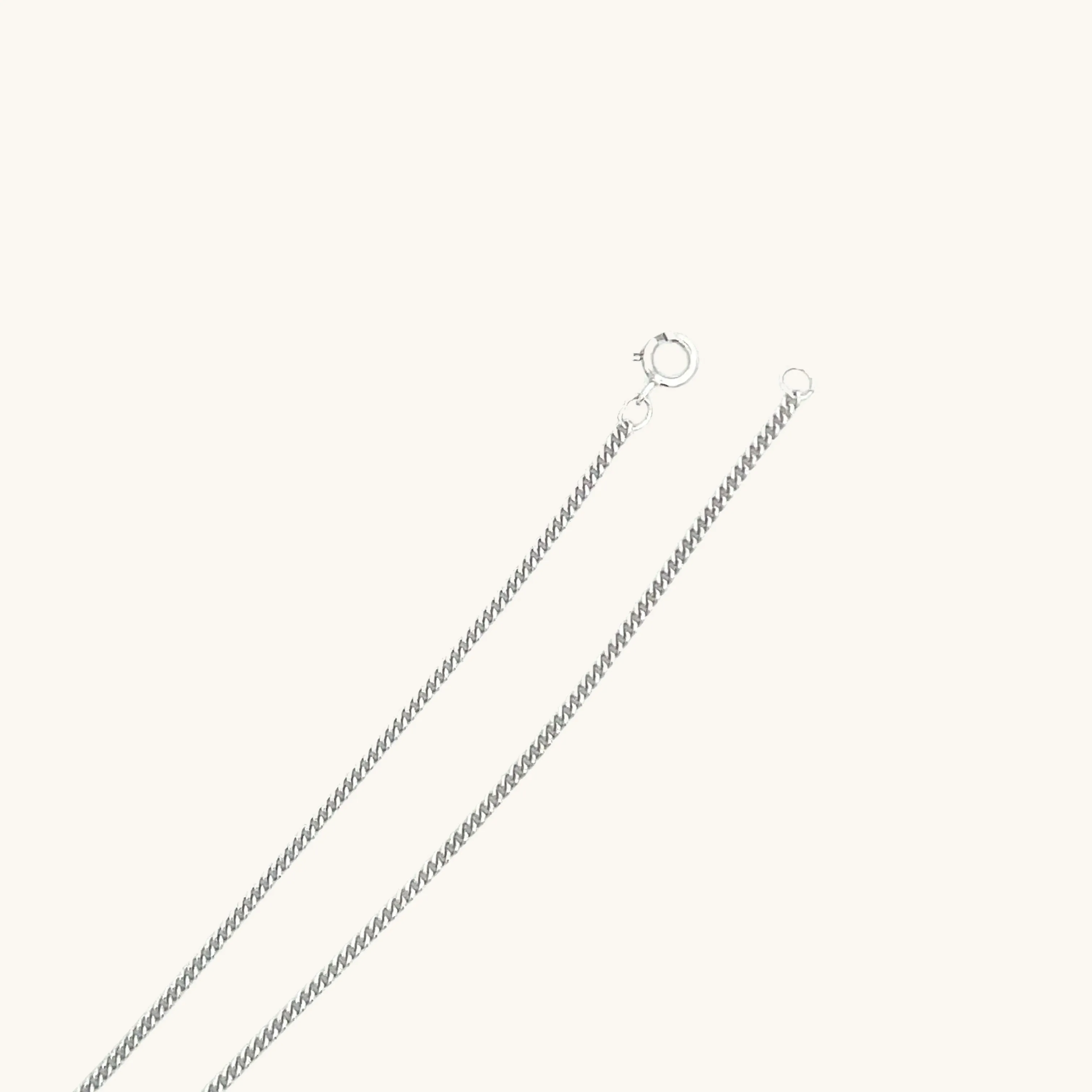 SOLID 925 STERLING SILVER 18" CABLE CHAIN