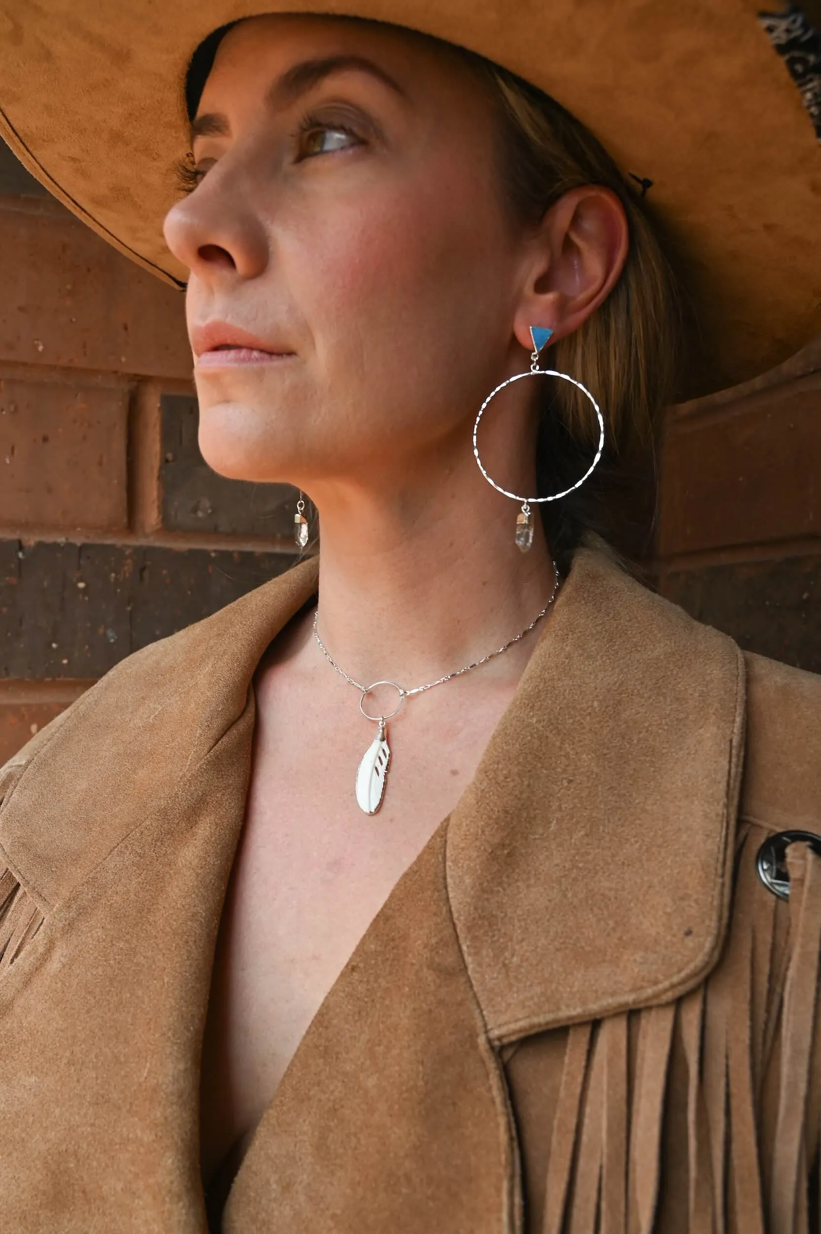 Spirit Feather Necklace