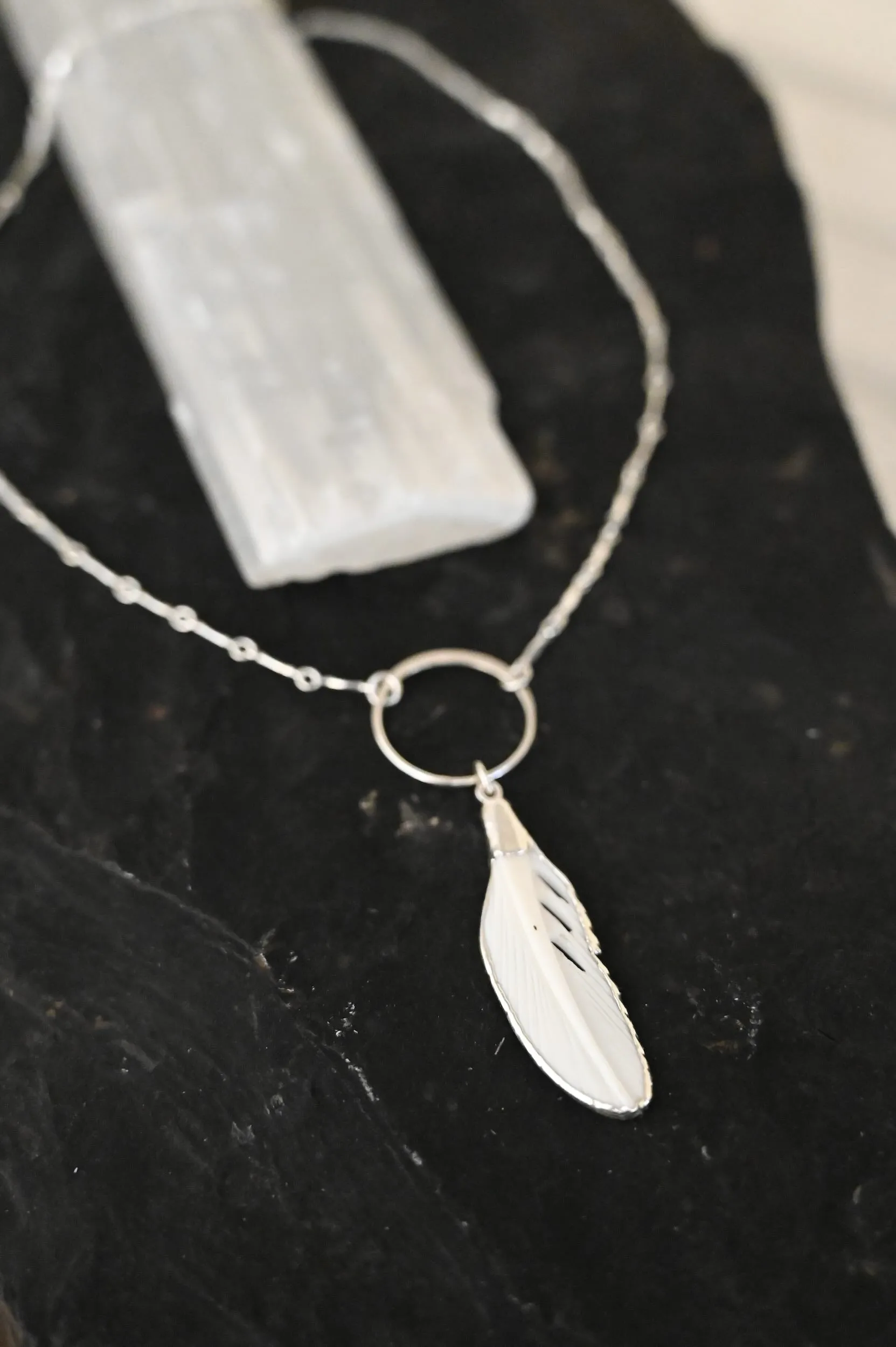 Spirit Feather Necklace