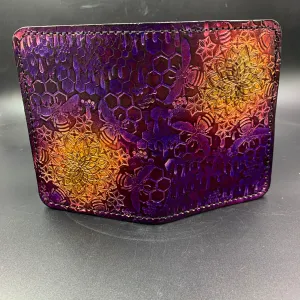 Stamped Leather Passport Wallet - MiscellaneousDesigns