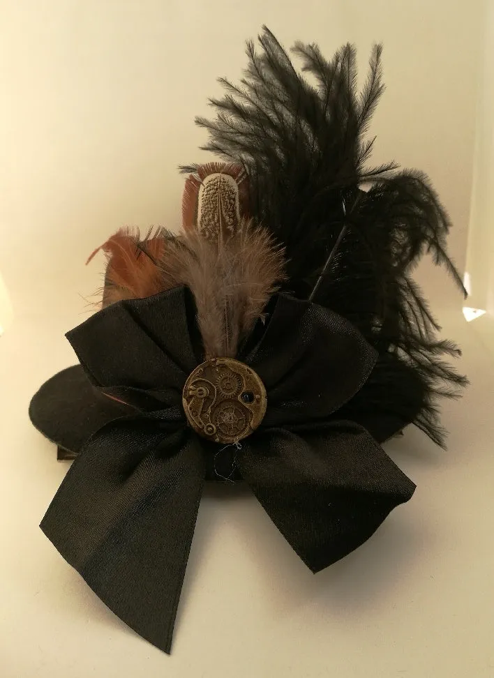 Steampunk Mini Cog Top Hat (A)