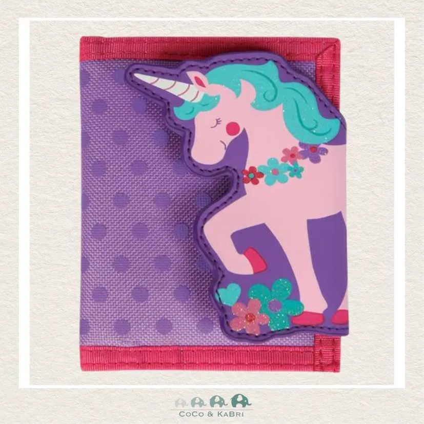 Stephen Joseph Wallet- Purple Unicorn
