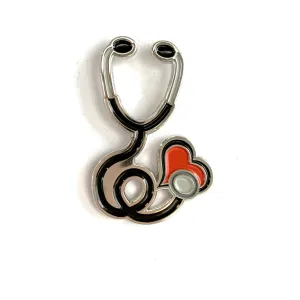 Stethoscope - Lapel Pin