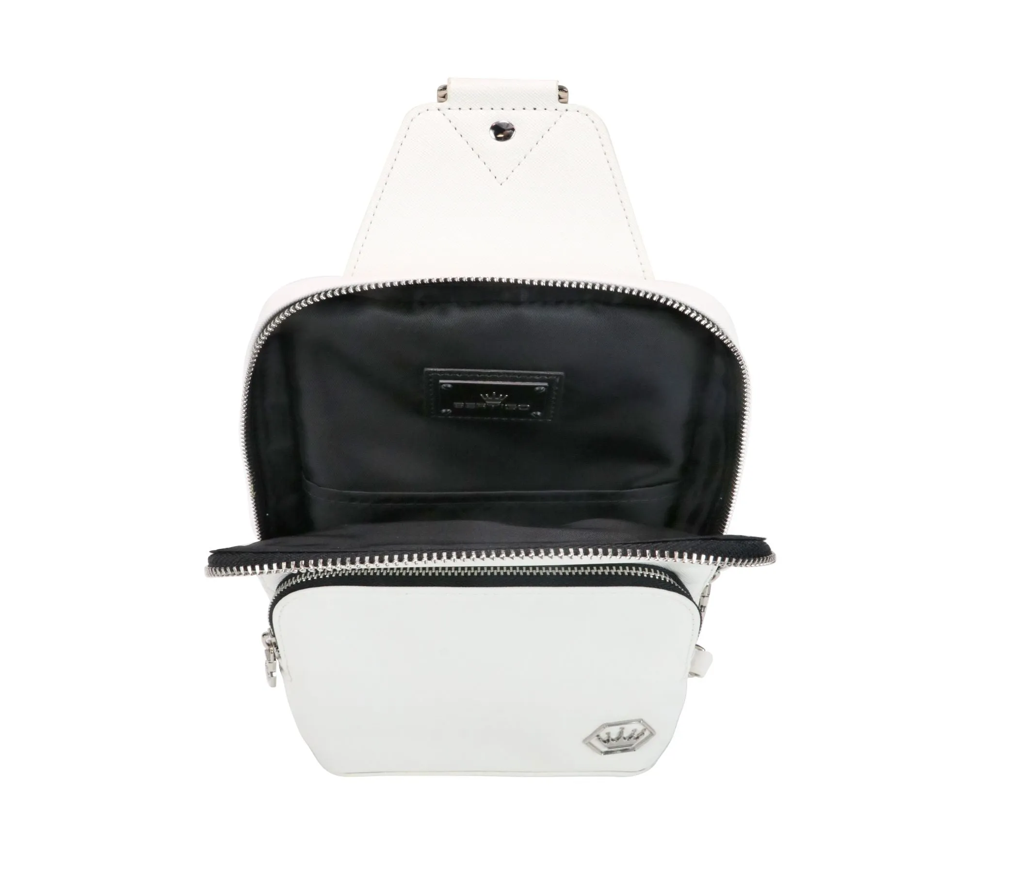 STORM WHITE CROSSBODY SLING BAG