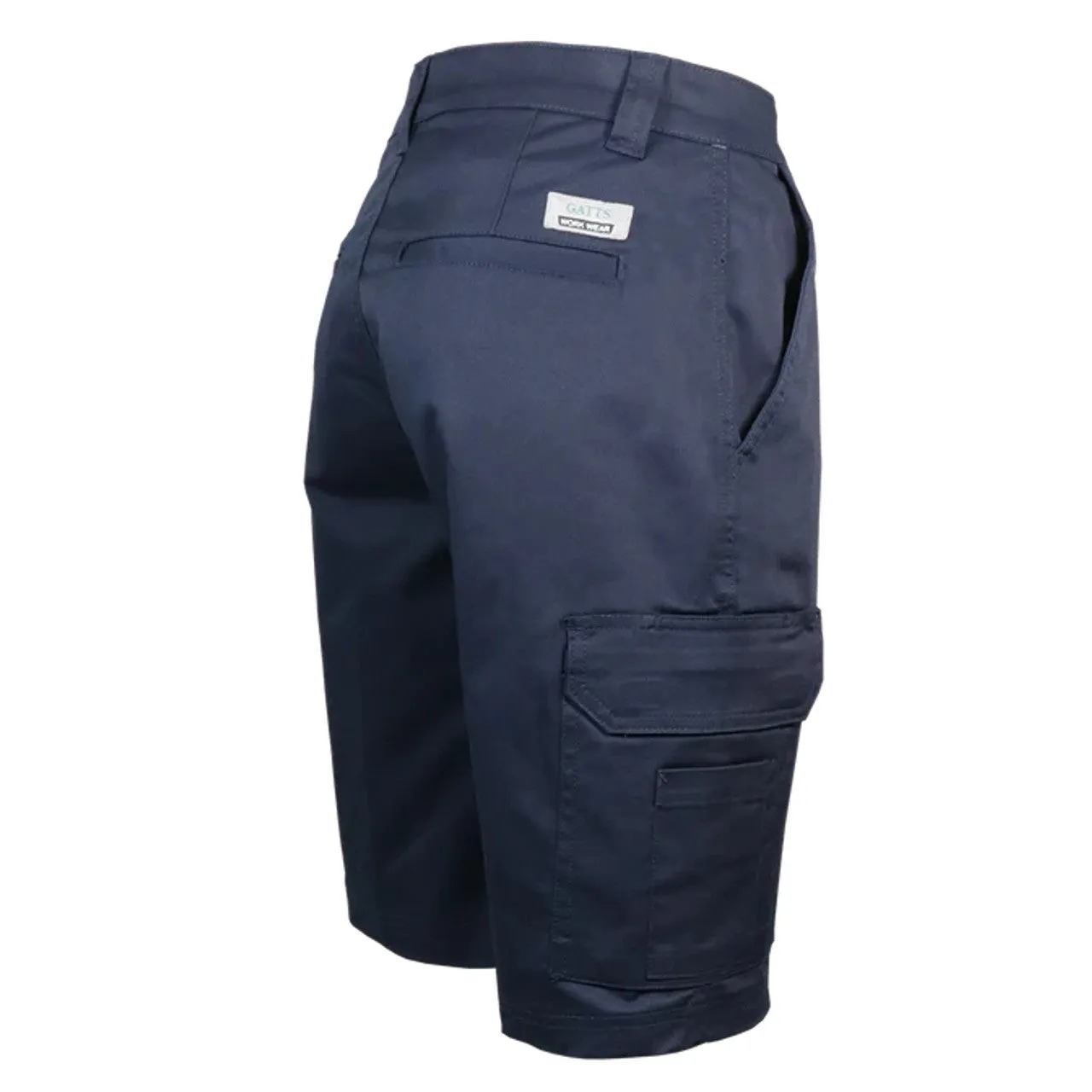 Stretch Cargo Shorts by GATTS Workwear - Style 011EXS