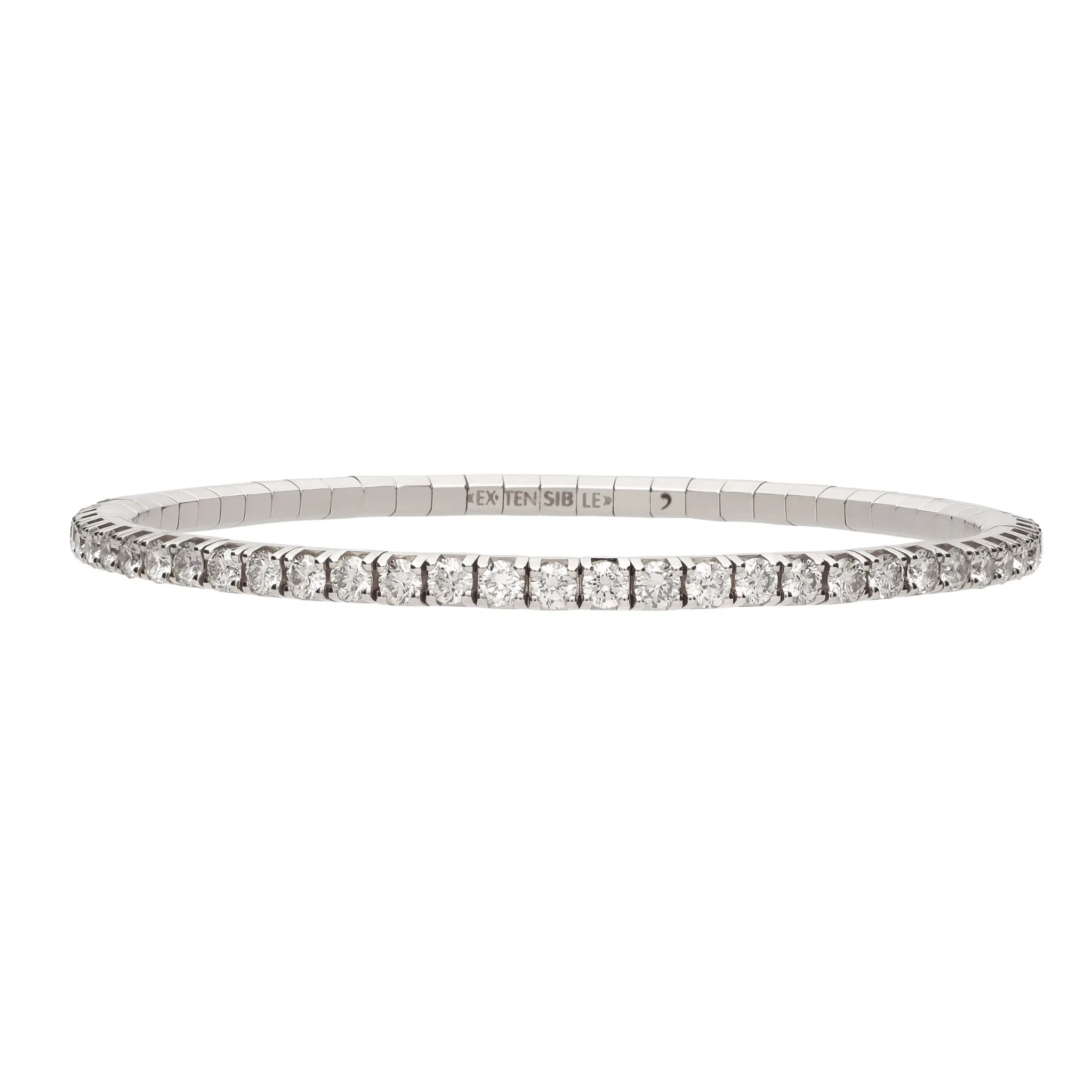 Stretch Diamond Tennis Bracelet