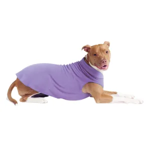 Stretch Fleece Pullover — Lavender