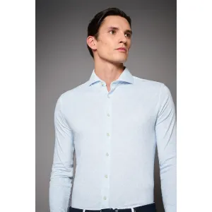 STRETCH PAISLEY PRINT HAI COLLAR