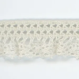 Stretch Torchon Lace #48 Silver