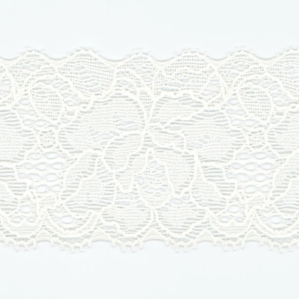 Stretch Trimming Lace #00 Off White