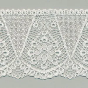 Stretch Trimming Lace #00 Off White