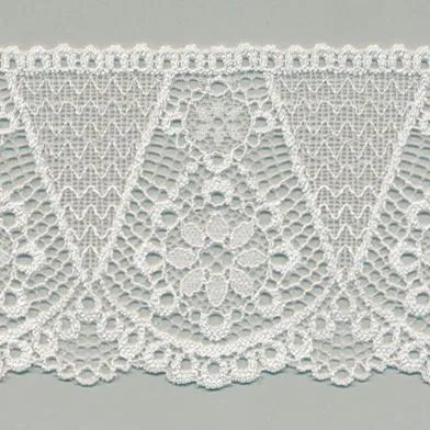 Stretch Trimming Lace #00 Off White