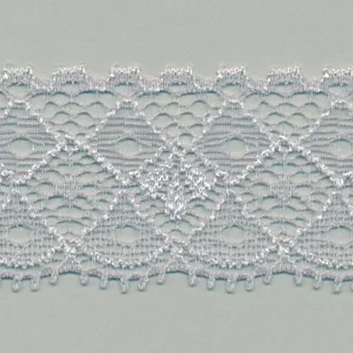 Stretch Trimming Lace #100 Pale Silver
