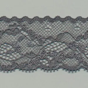 Stretch Trimming Lace #159 Medium Gray